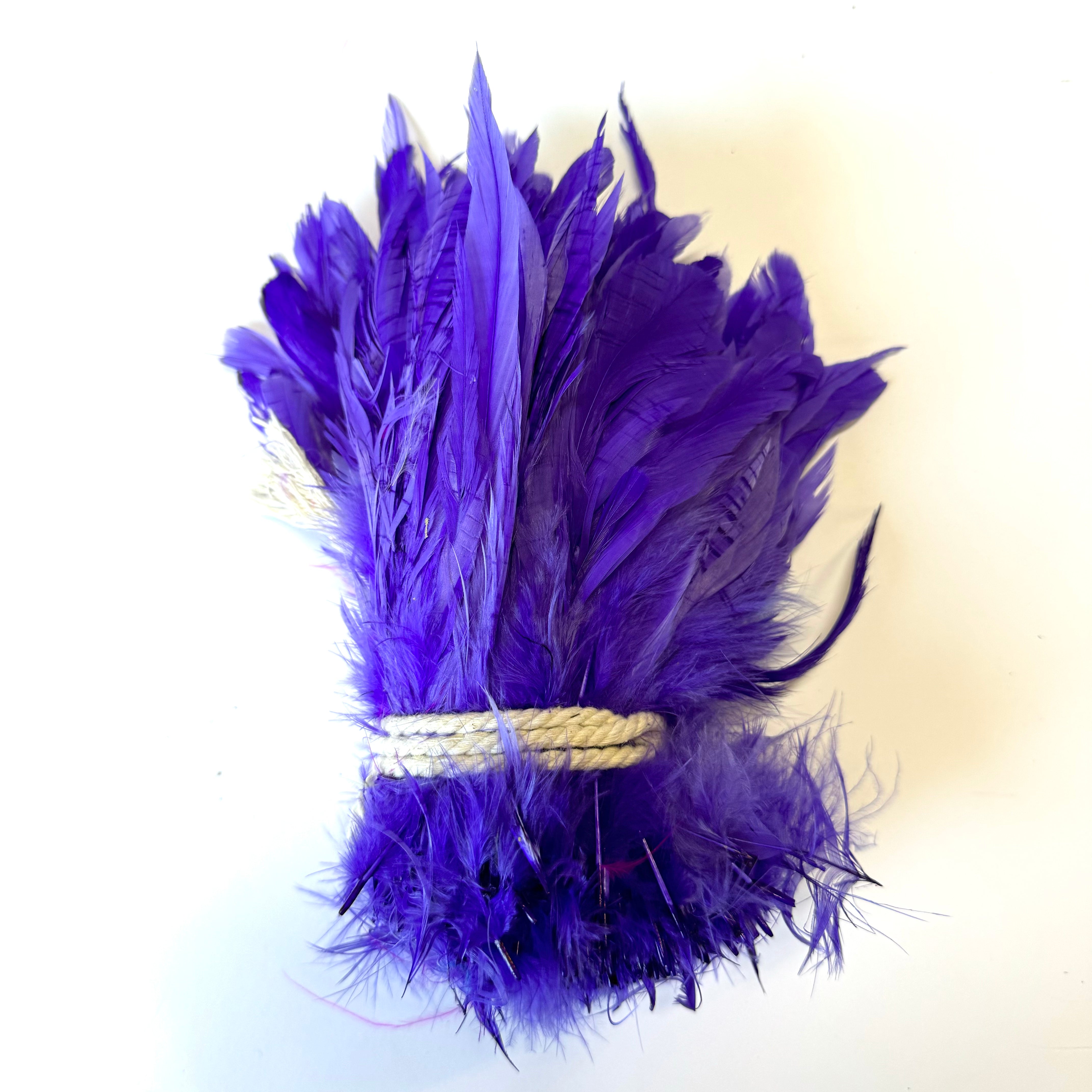 Coque Tail Feathers 6-8" 180mm - 10 grams - Purple