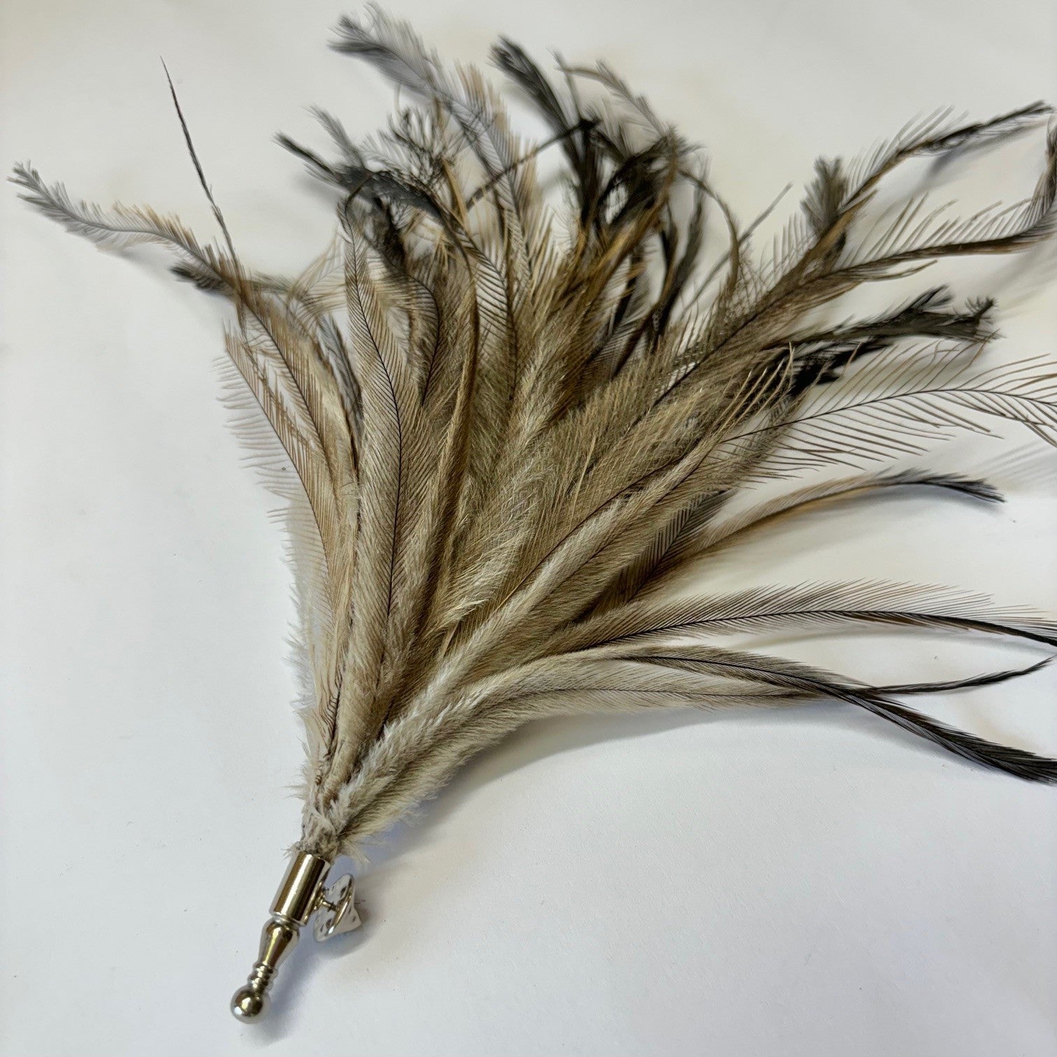 Emu Feather ANZAC Hat Pin Brooch