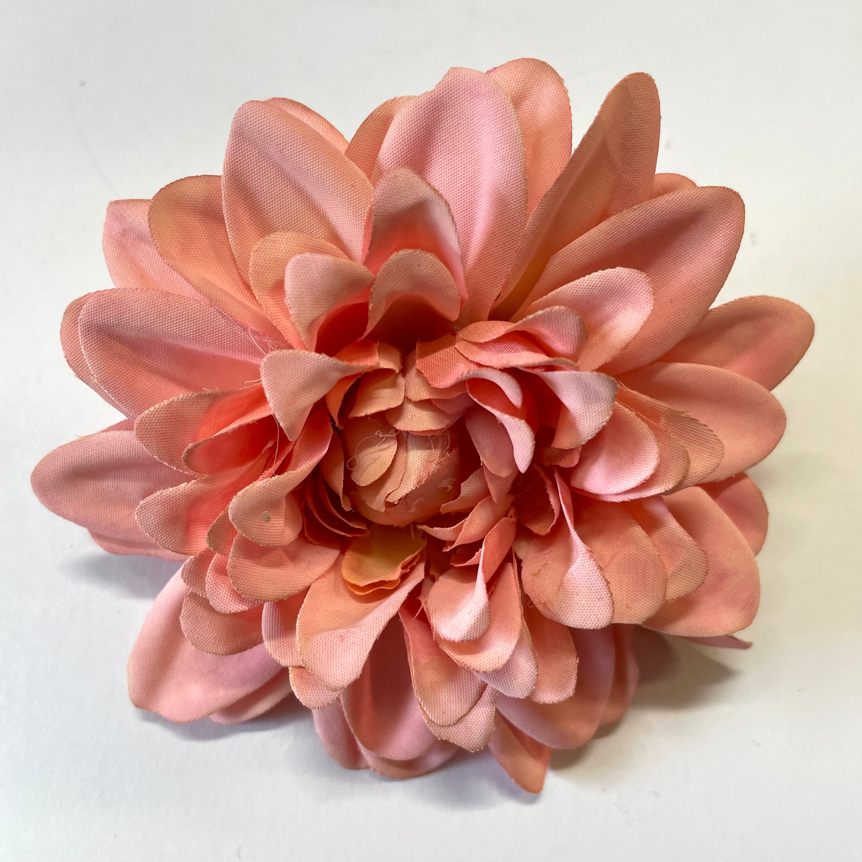 Artificial Silk Flower Heads - Dusty Pink Chrysanthemum Style 26 - 1pc