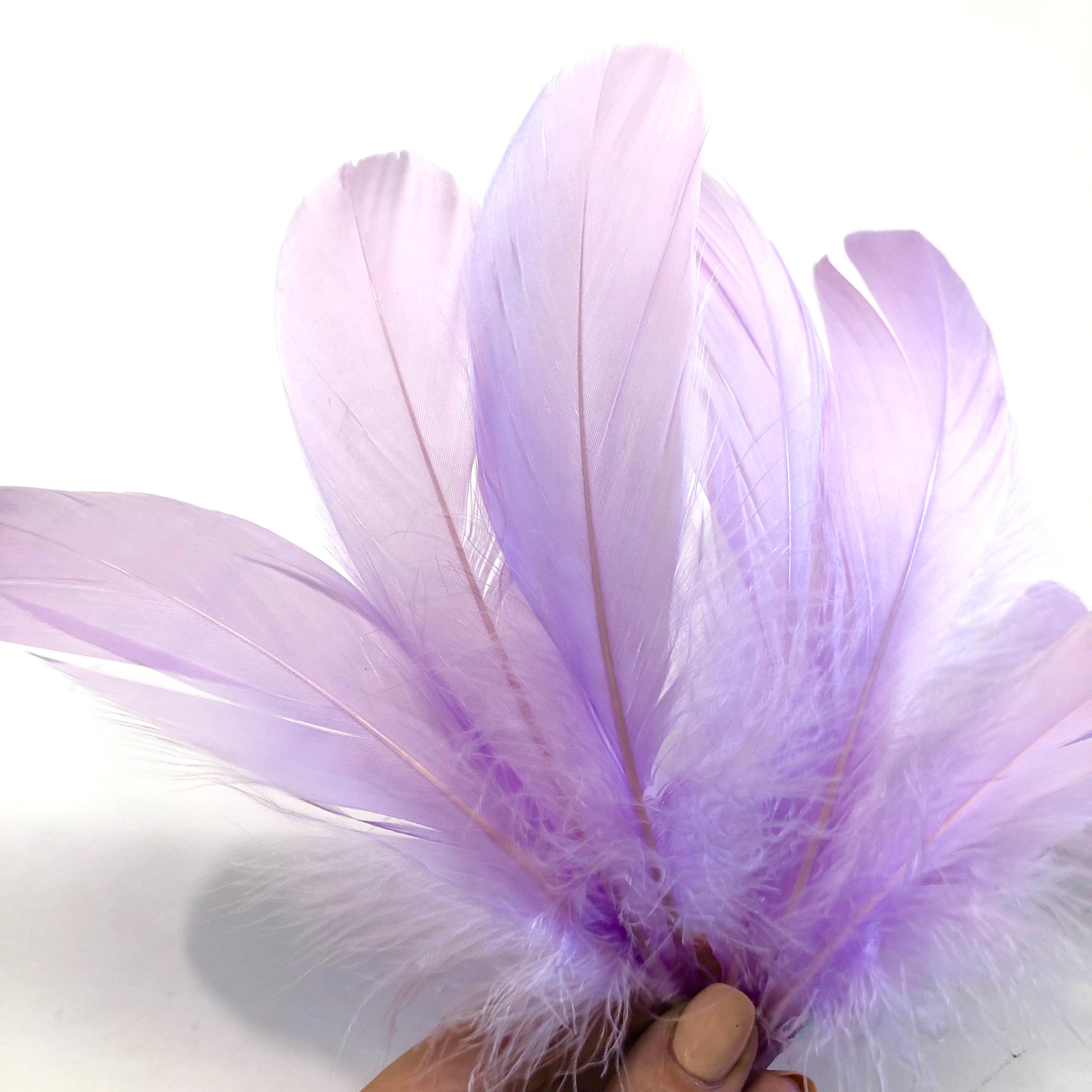 Goose Nagoire Feathers 10 grams - Lilac