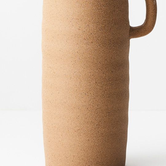 Ceramic Mona Vase (25.5cmH x 14.5cmD) - Cinnamon
