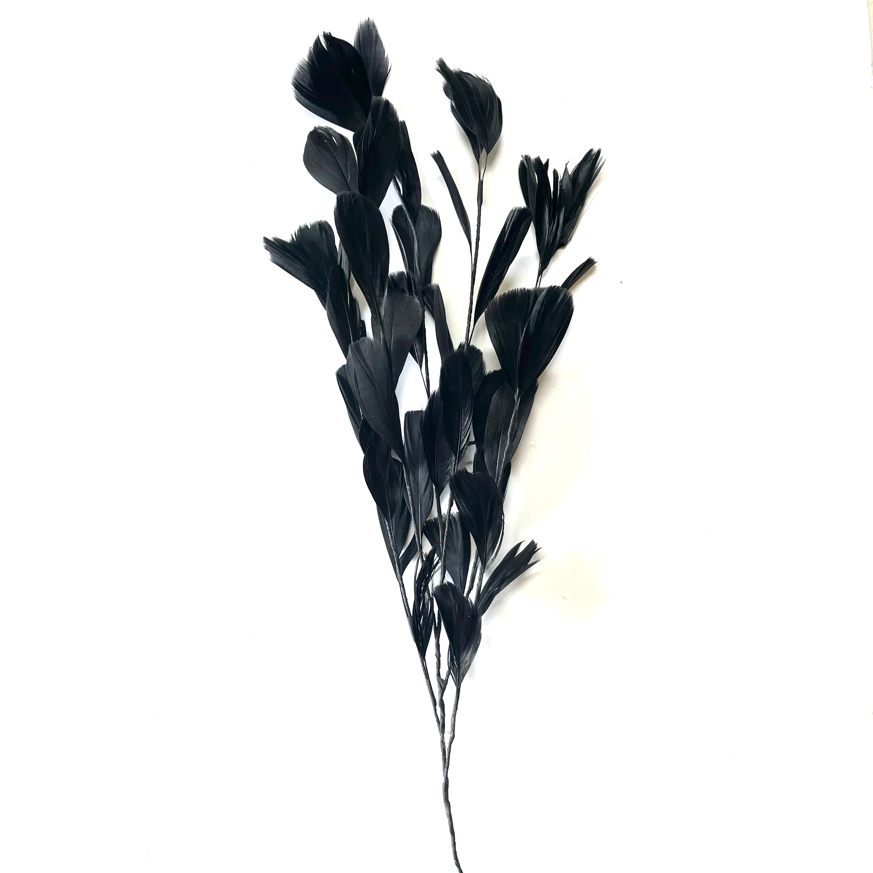 Goose Nagoire Feather Petal Tree - Black