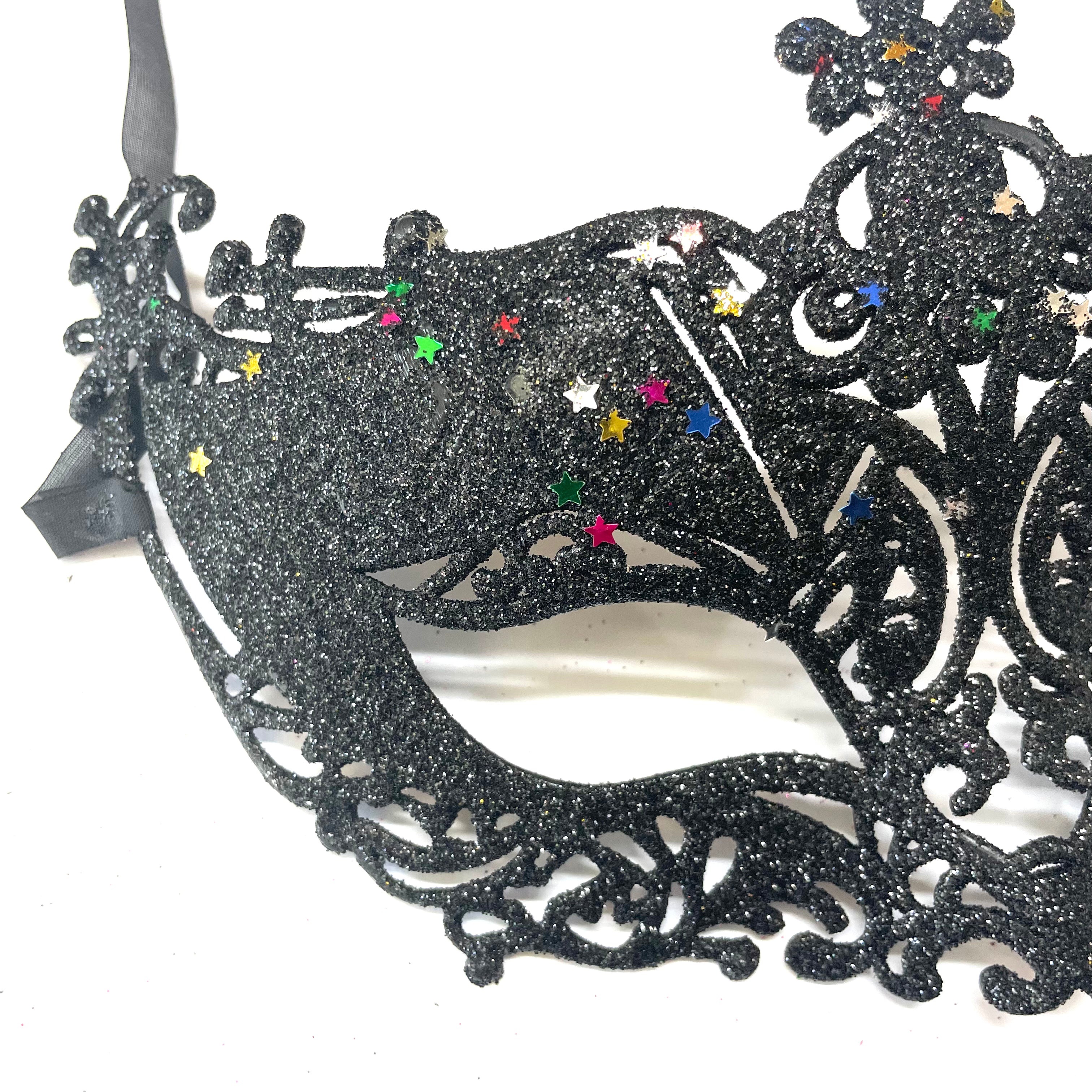 Women Lace Sexy Elegant Masquerade Ball Party Mask - Black ((Style 5))