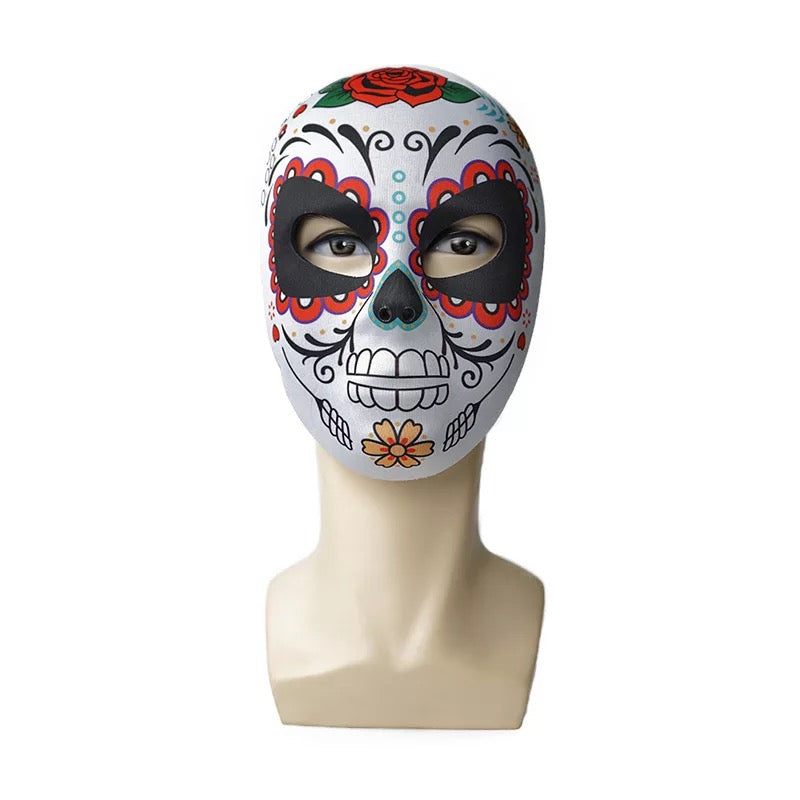 Halloween Mexican Sugar Skull Mask - Style 2