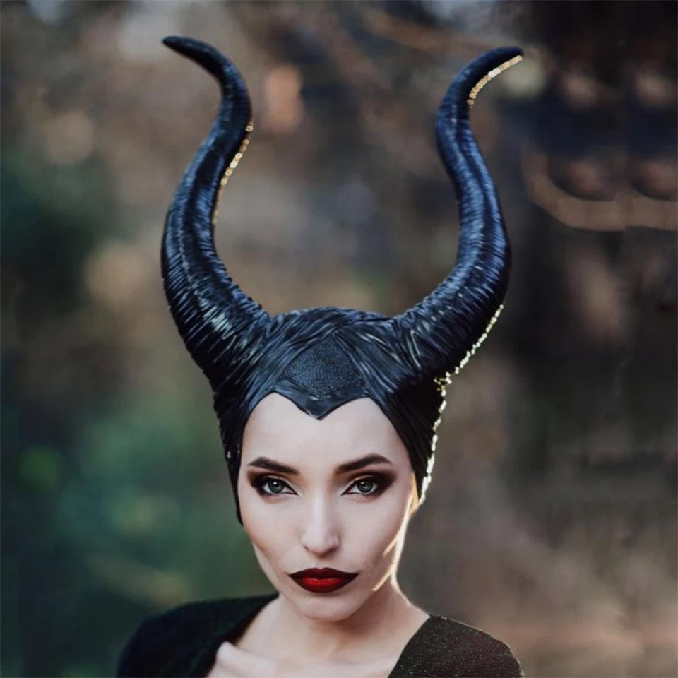 Disney Cosplay Evil Witch Maleficent Horn Headpiece