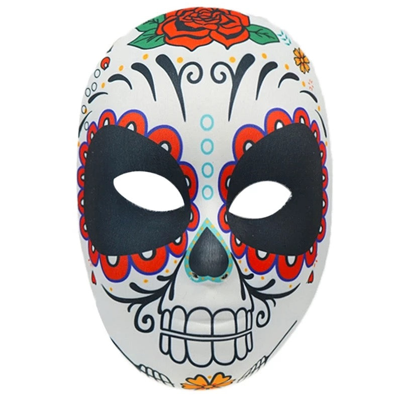 Halloween Mexican Sugar Skull Mask - Style 2
