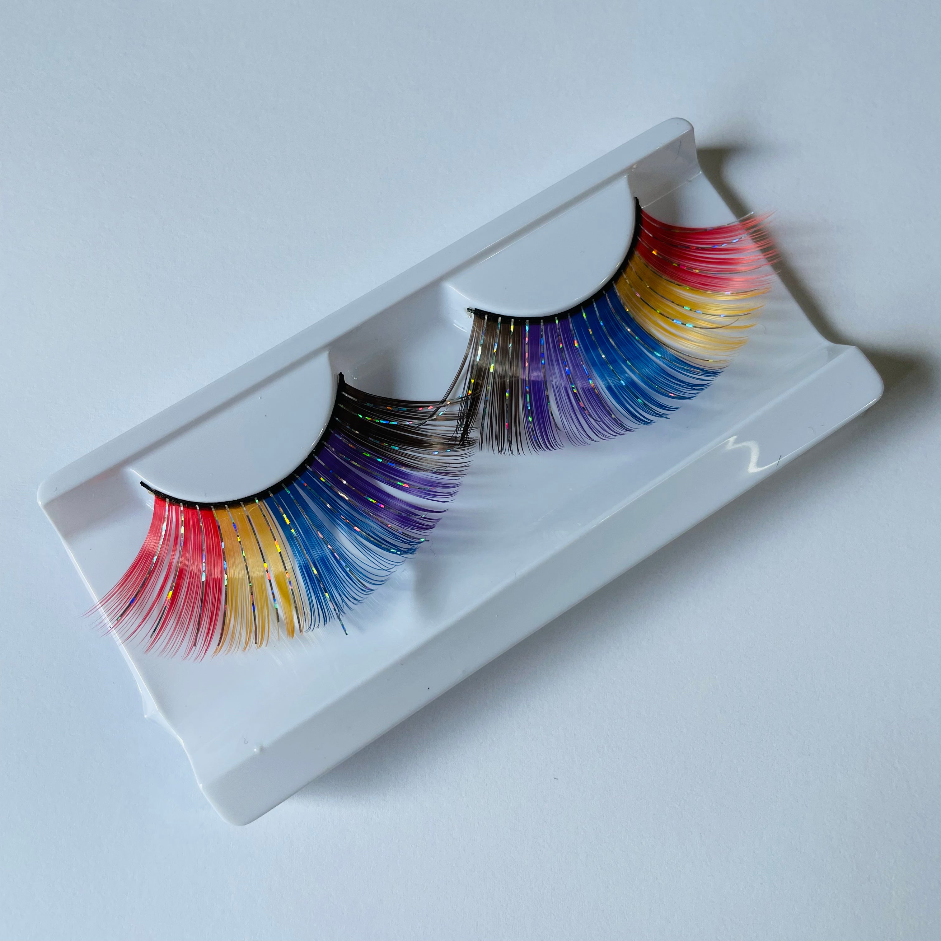 Rainbow Dazzle Glitter Eyelashes