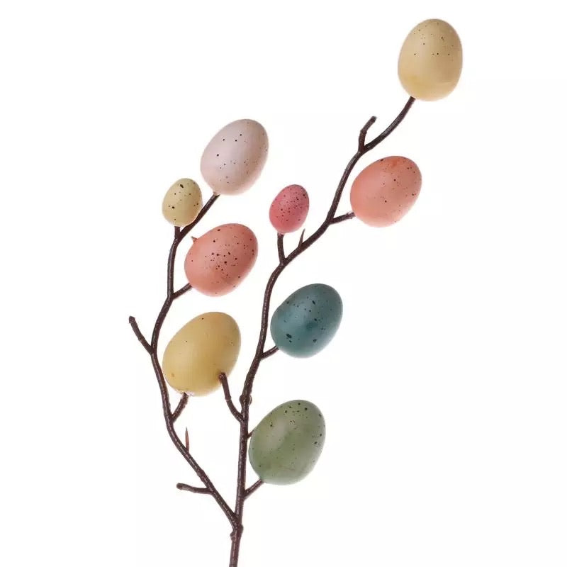 Artificial Easter Egg Tree Branch Spray (Style 1)