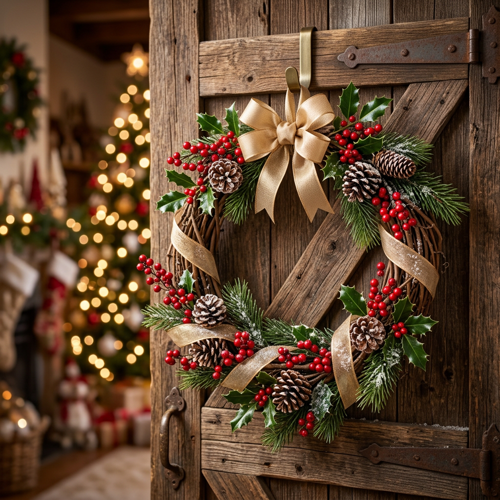 Rattan Rustic Wreath 50cm