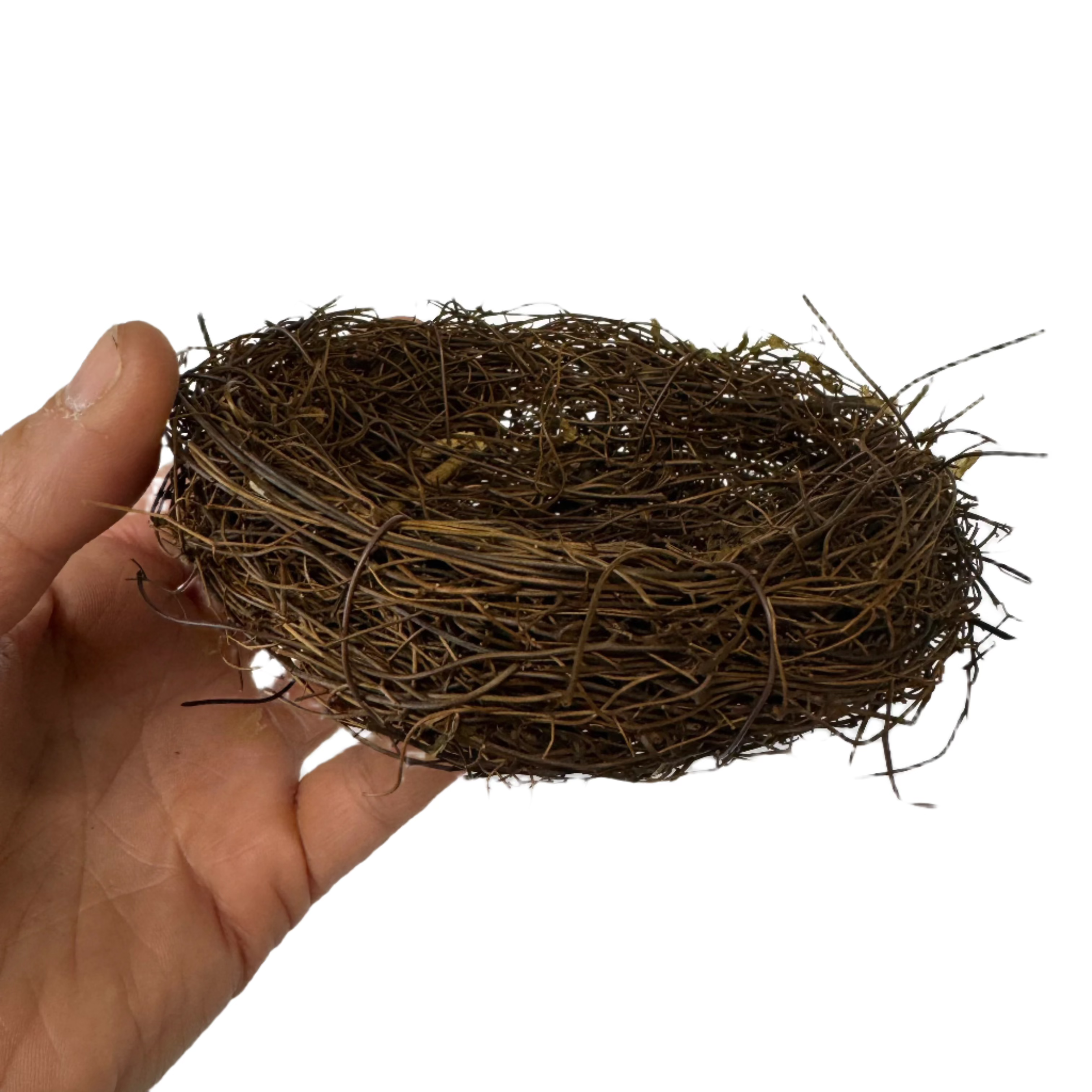 Natural Easter Premium Vine Bird Nest MEDIUM 10cm - Natural Brown