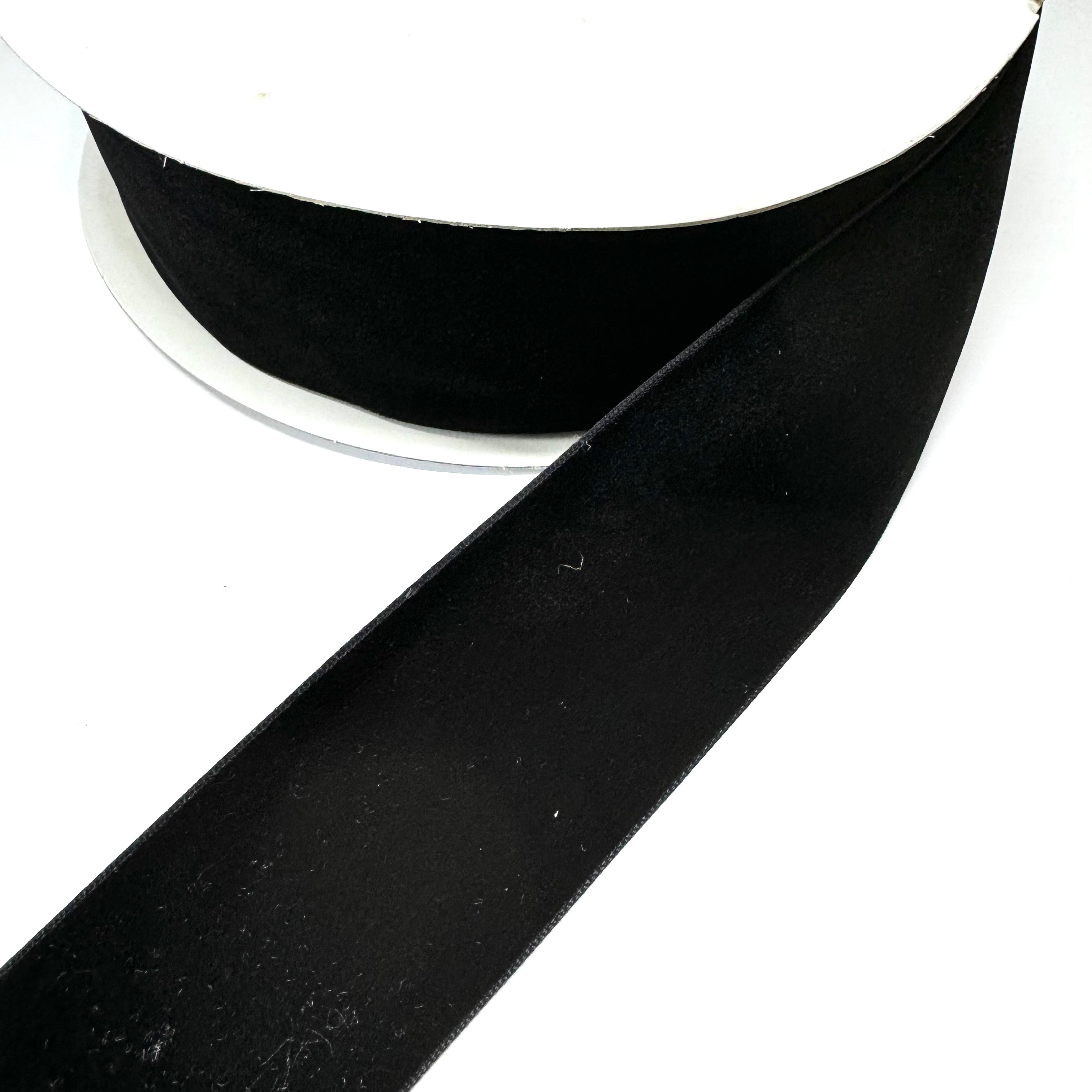 Velvet Single Face 50mm Soft Ribbon 25 Yard Spool - Sage 50mm