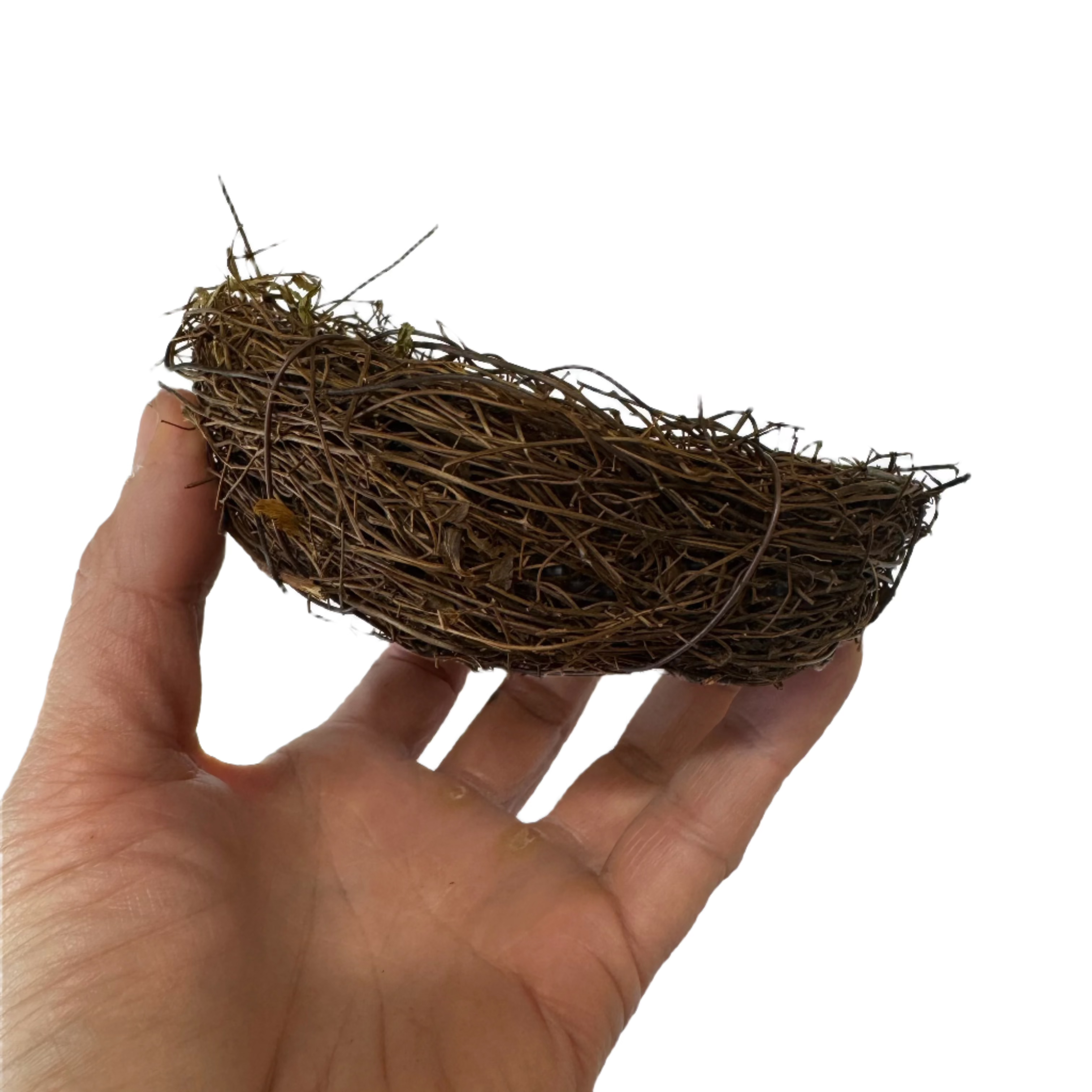 Natural Easter Premium Vine Bird Nest MEDIUM 10cm - Natural Brown