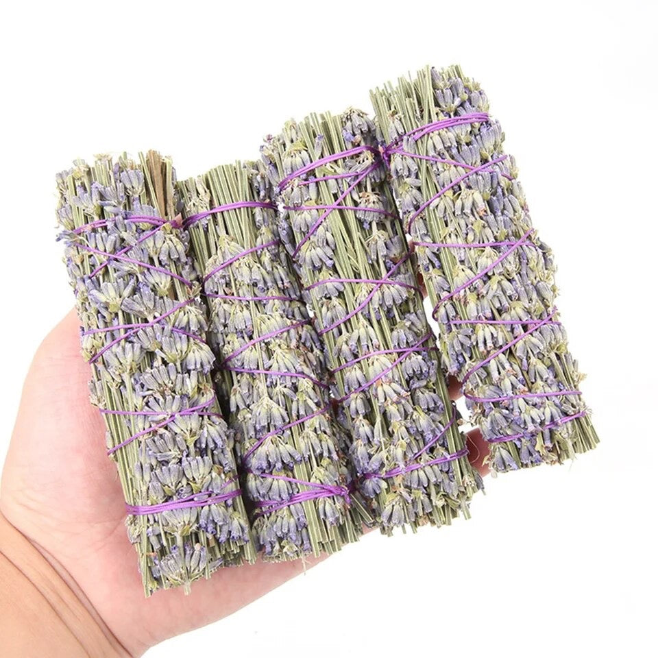 Smudge Stick Wand - Dried Lavender