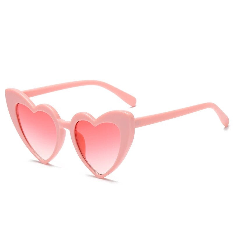 Bride to Be Bach Bachelorette Love Heart Sunglasses - Pink