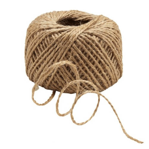 Jute 2mm Twine Cord Roll 50 mtrs - Natural