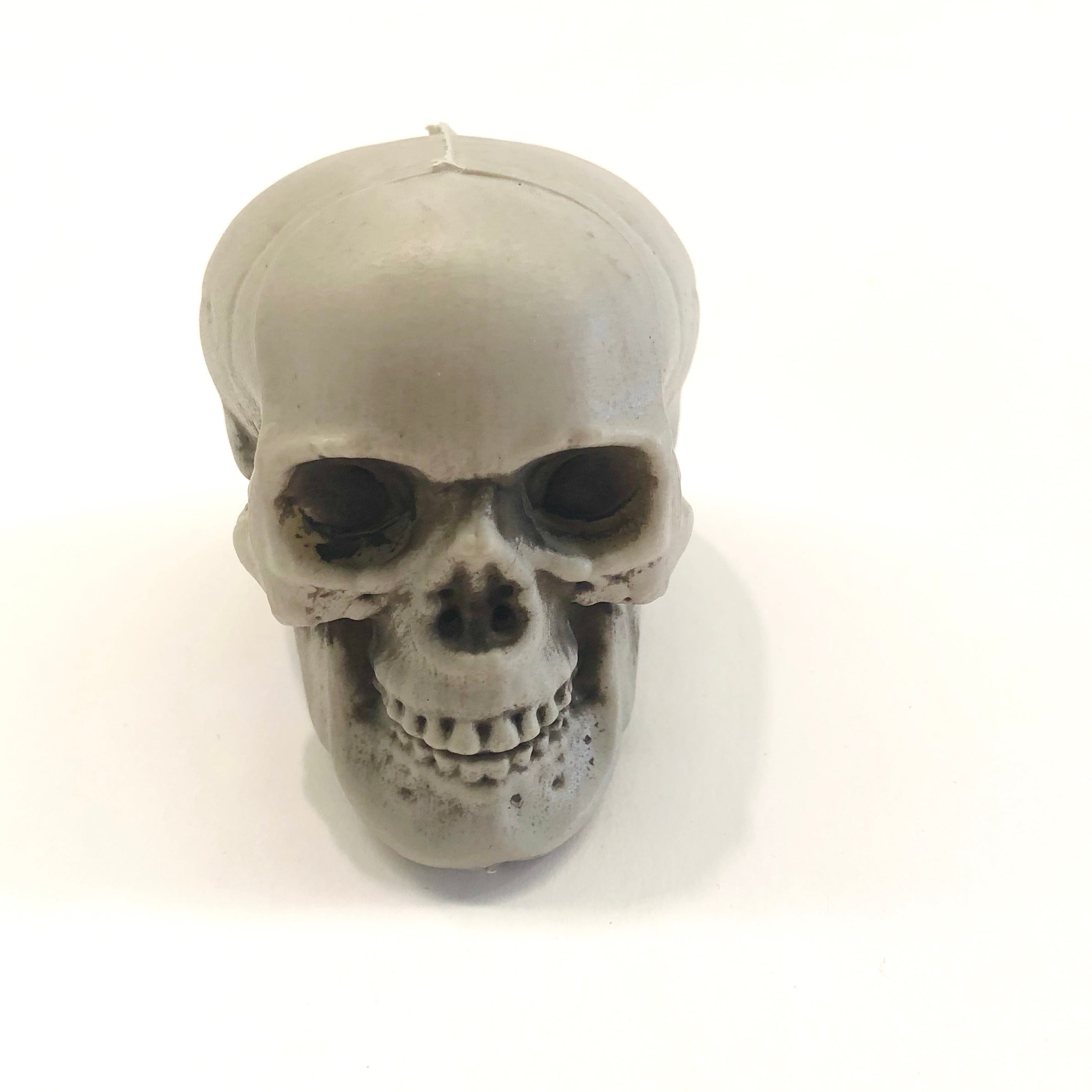 Day of the Dead Halloween Prop Scary Mini Simulation Plastic Skull