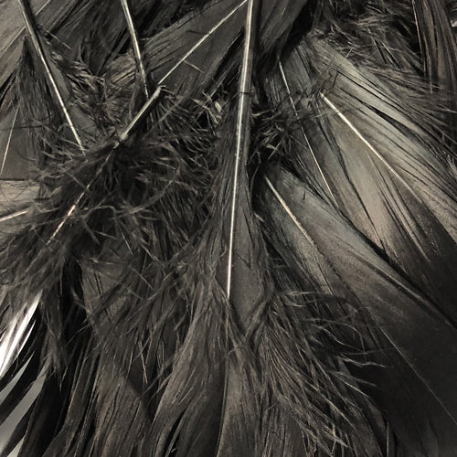 Goose Nagoire Feathers 10 grams - Black ((SECONDS))