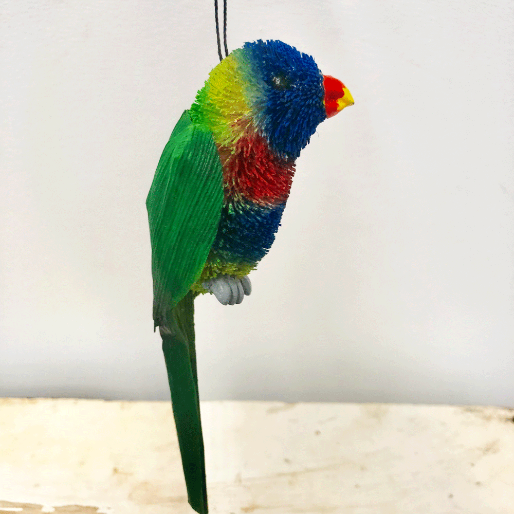 Christmas Tree Ornament Decoration Australian Native - Rainbow Lorikeet