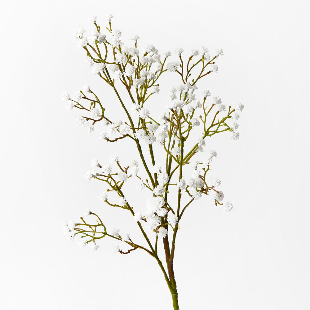 Artificial Baby's Breath Flower Stem - White – Feather.com.au