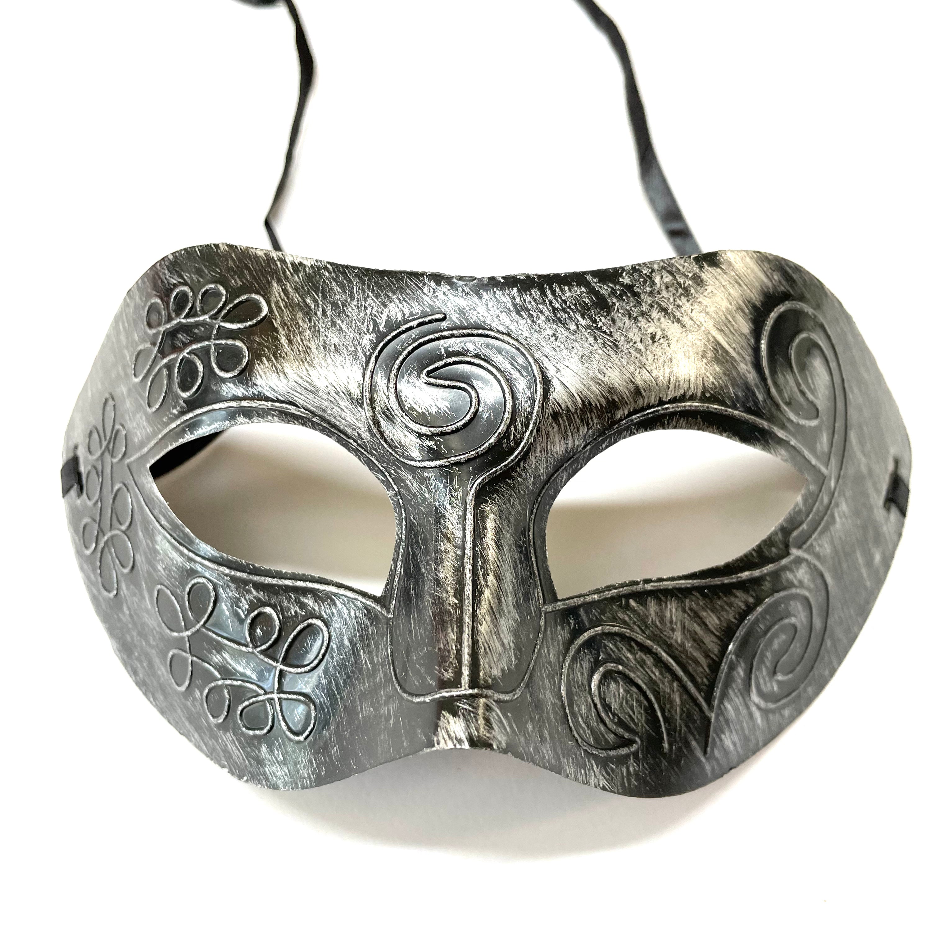 Man Sexy Elegant Masquerade Ball Party Mask - Silver ((Style 8))