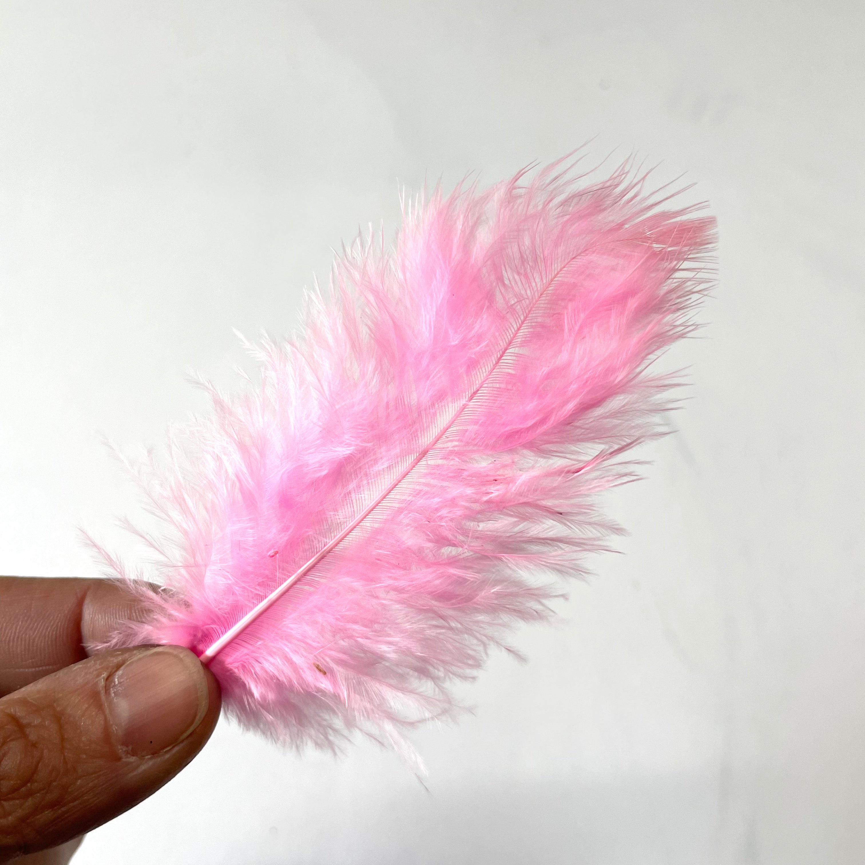 Fluffy Marabou Feather Plumage Pack 10 grams - Candy Pink