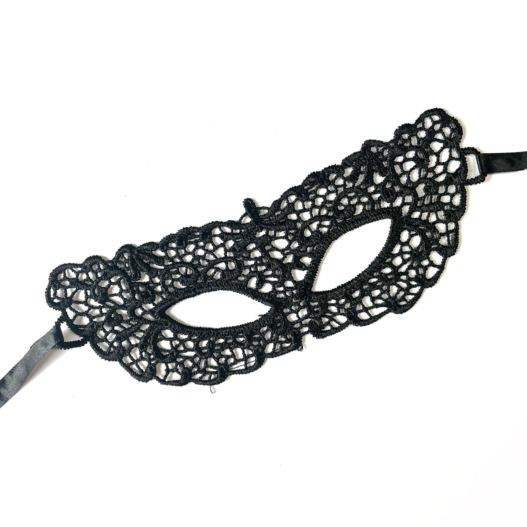 Women Lace Sexy Elegant Masquerade Ball Party Mask - Black (Style 9)