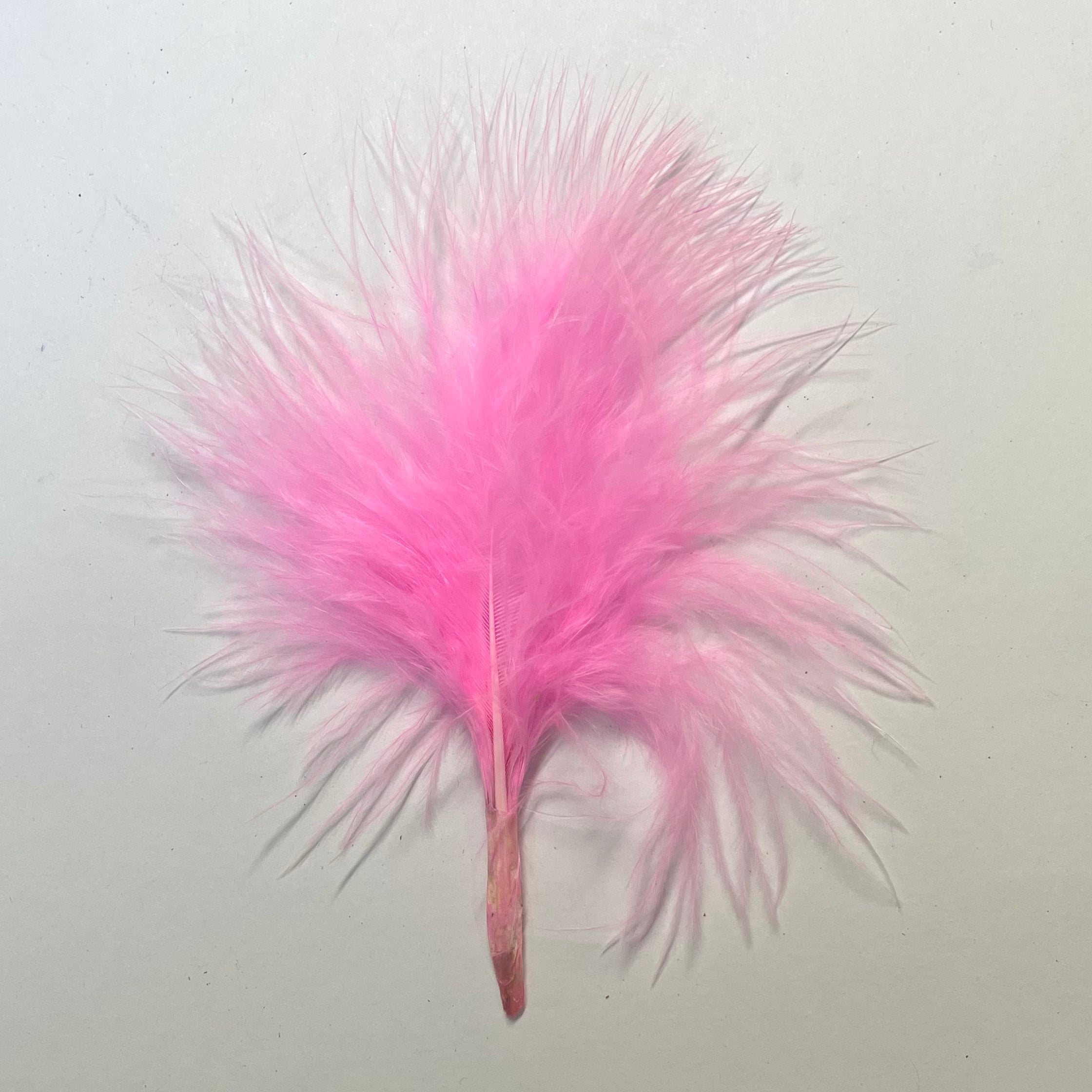 Itty Bitty Marabou Feather Plumage Pack 10 grams - Hot Pink