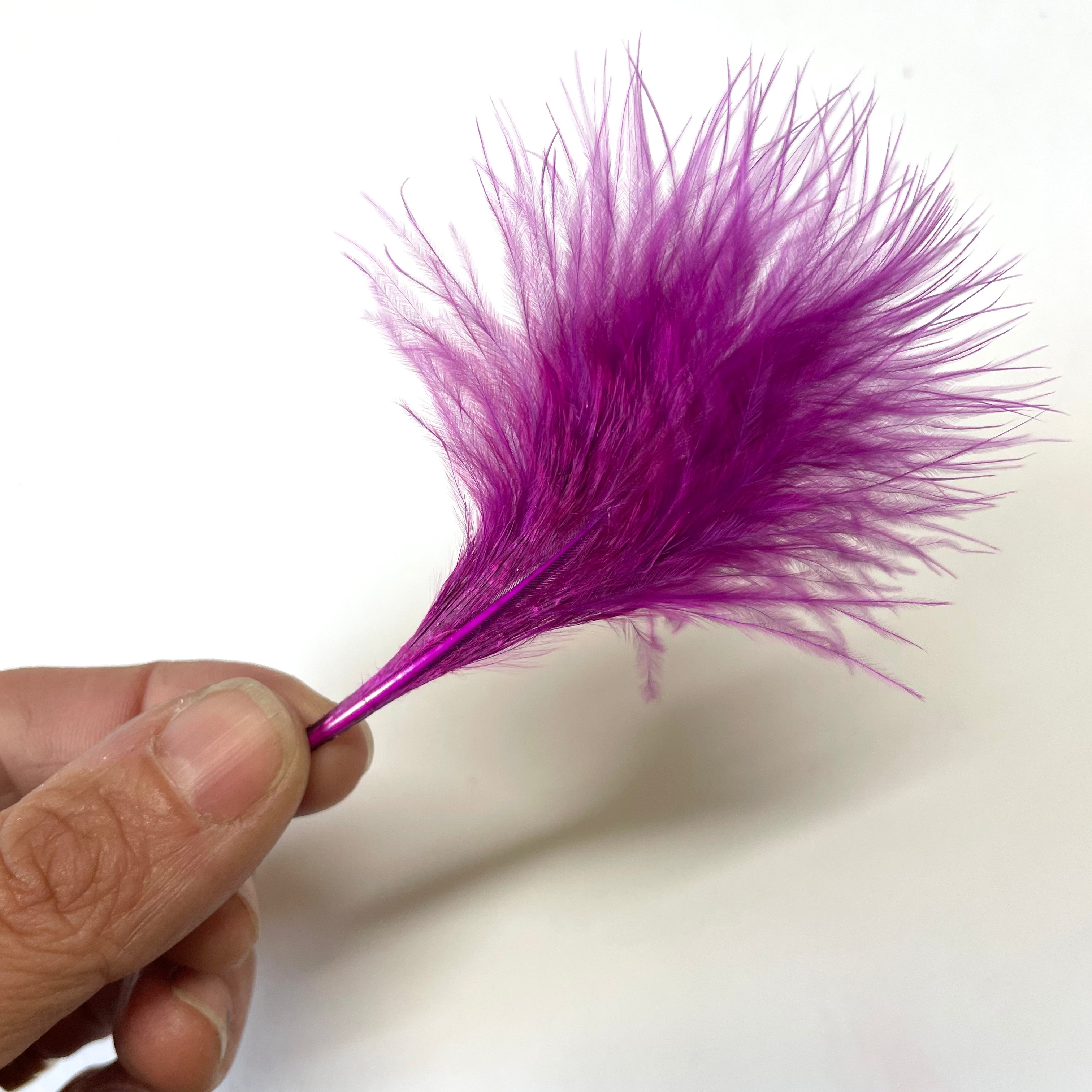 Itty Bitty Marabou Feather Plumage Pack 10 grams - Magenta