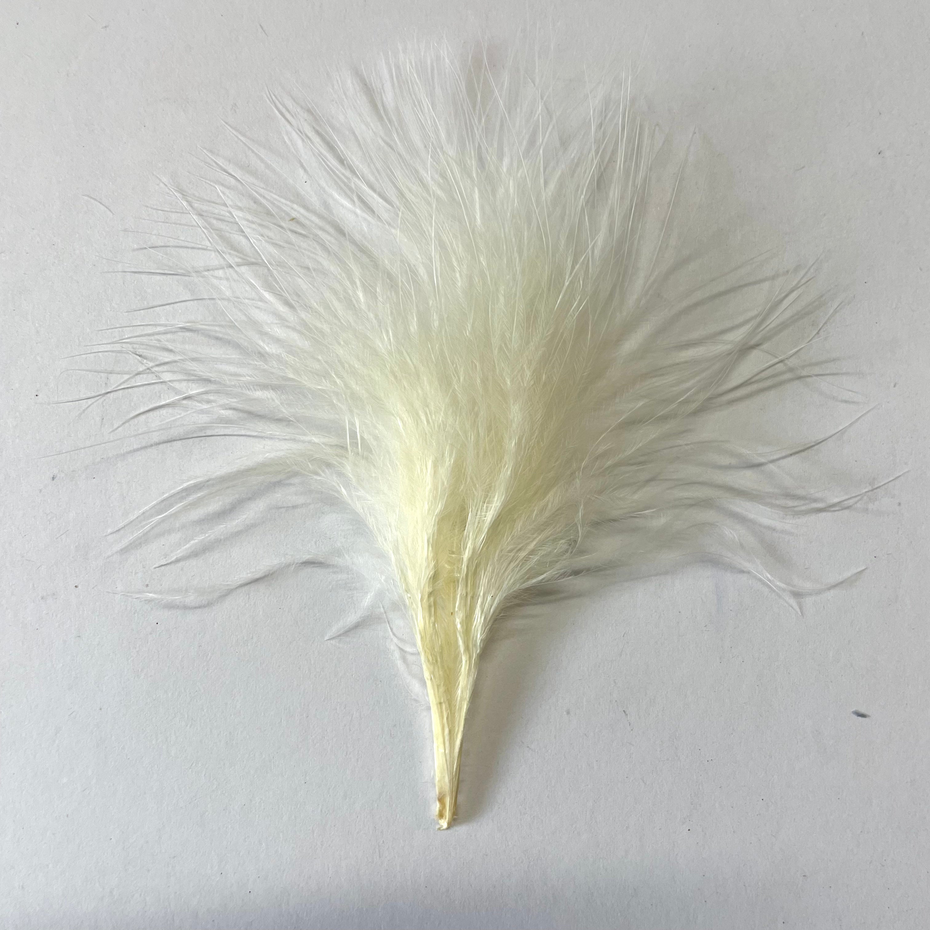 Itty Bitty Marabou Feather Plumage Pack 10 grams - Ivory
