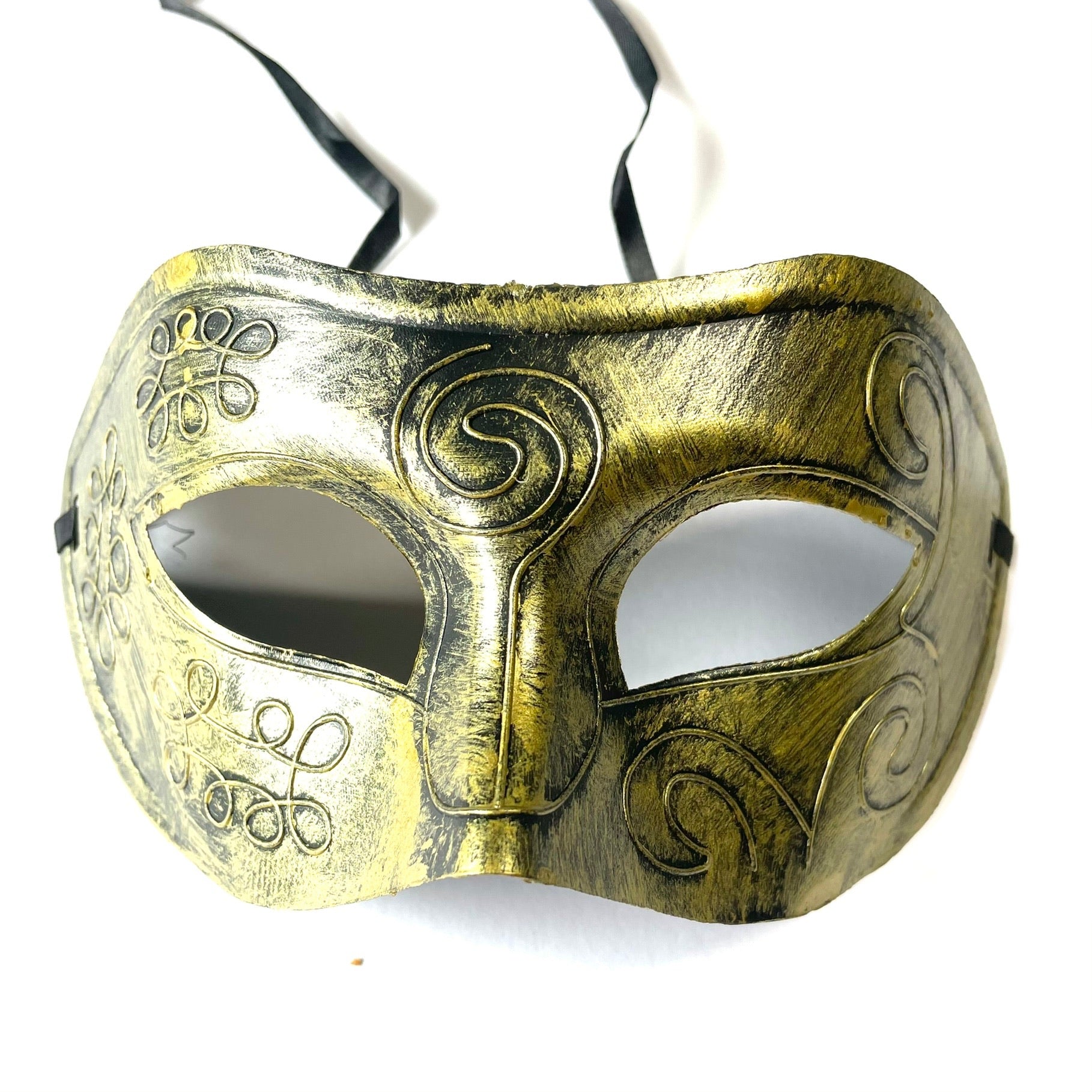 Man Sexy Elegant Masquerade Ball Party Mask - Gold ((Style 8))