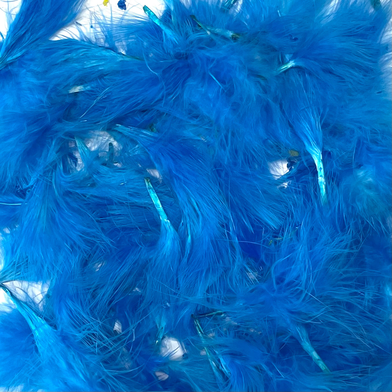 Itty Bitty Marabou Feather Plumage Pack 10 grams - Turquoise