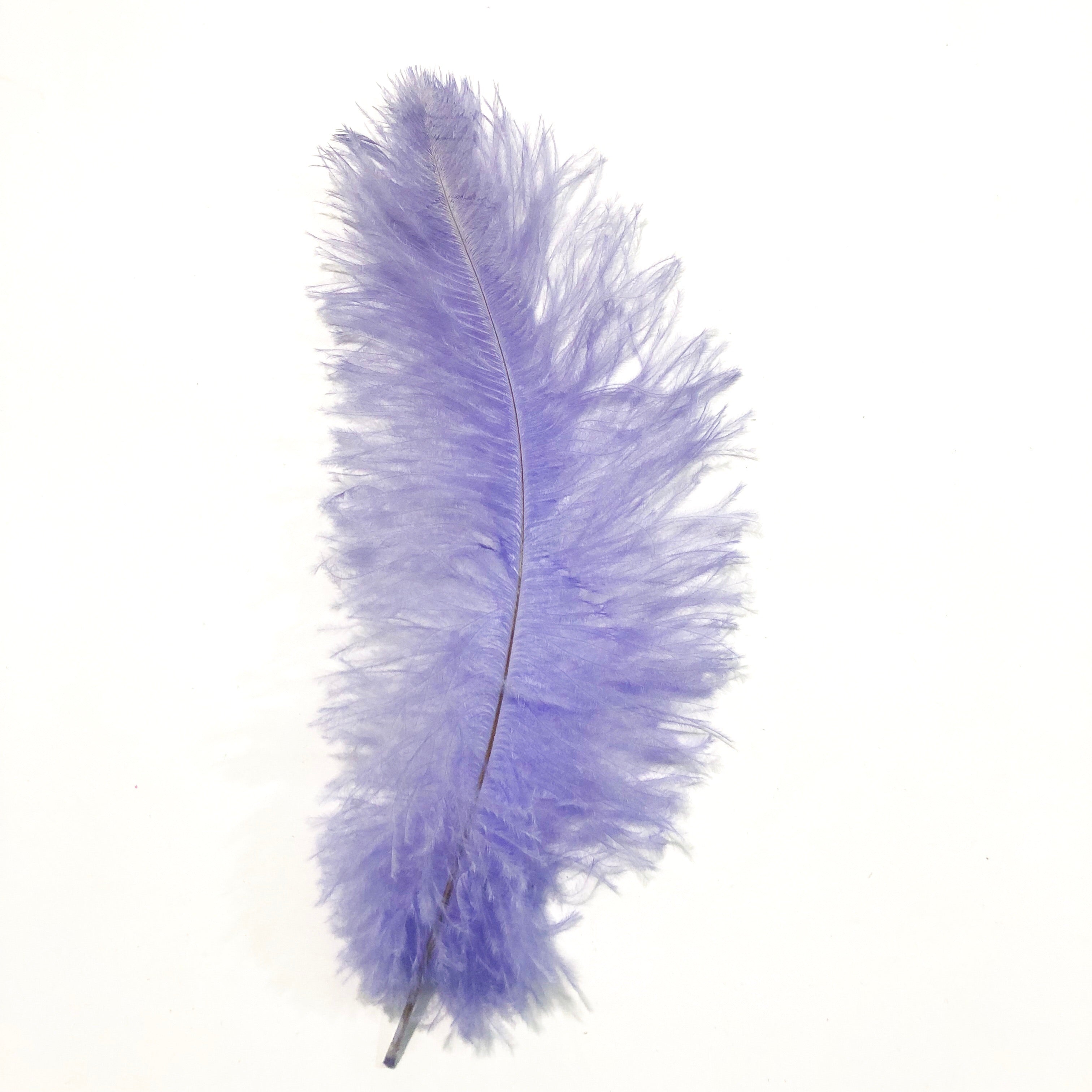 Ostrich Blondine Feather 25-40cm x 5 pcs - Lilac ((SECONDS))