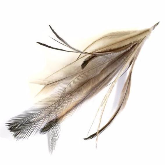 Emu Feather Pincher - Natural