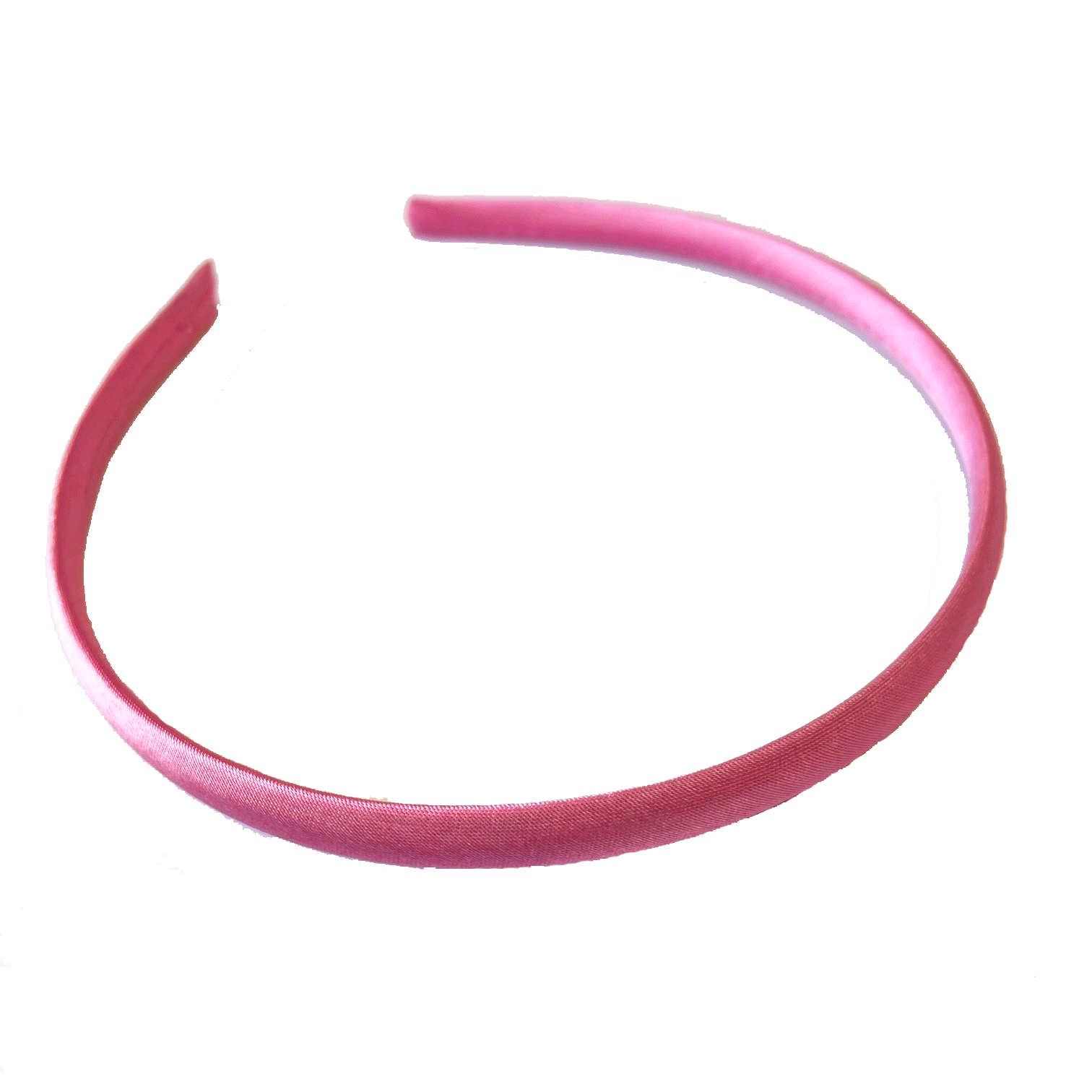 Satin Covered Headband 10mm - Pink